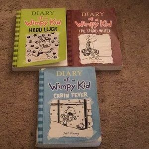 Diary of a wimpy kid paperback book 6-8